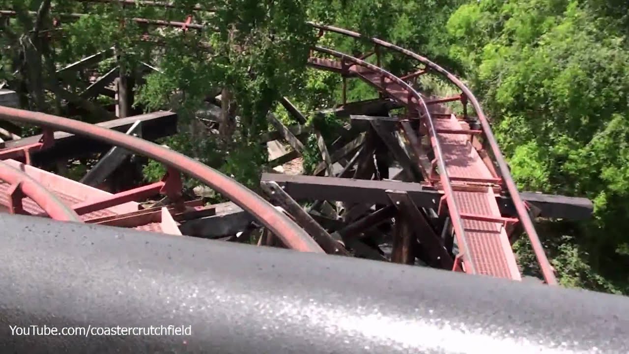 Runaway Mine Train (HD POV) Six Flags Over Texas