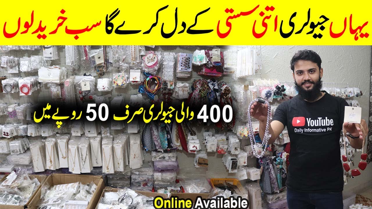 Imported Korean & Turkish Jewellery in Rs:50 😱 | Wholesale Jewellery Warehouse | Jewellery Design
