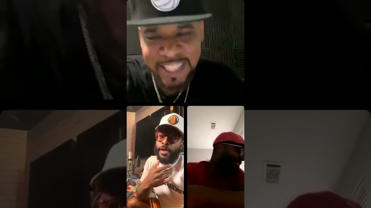 Royce Da 5'9 Mickey Factz Instagram Live before the DISS SONG
