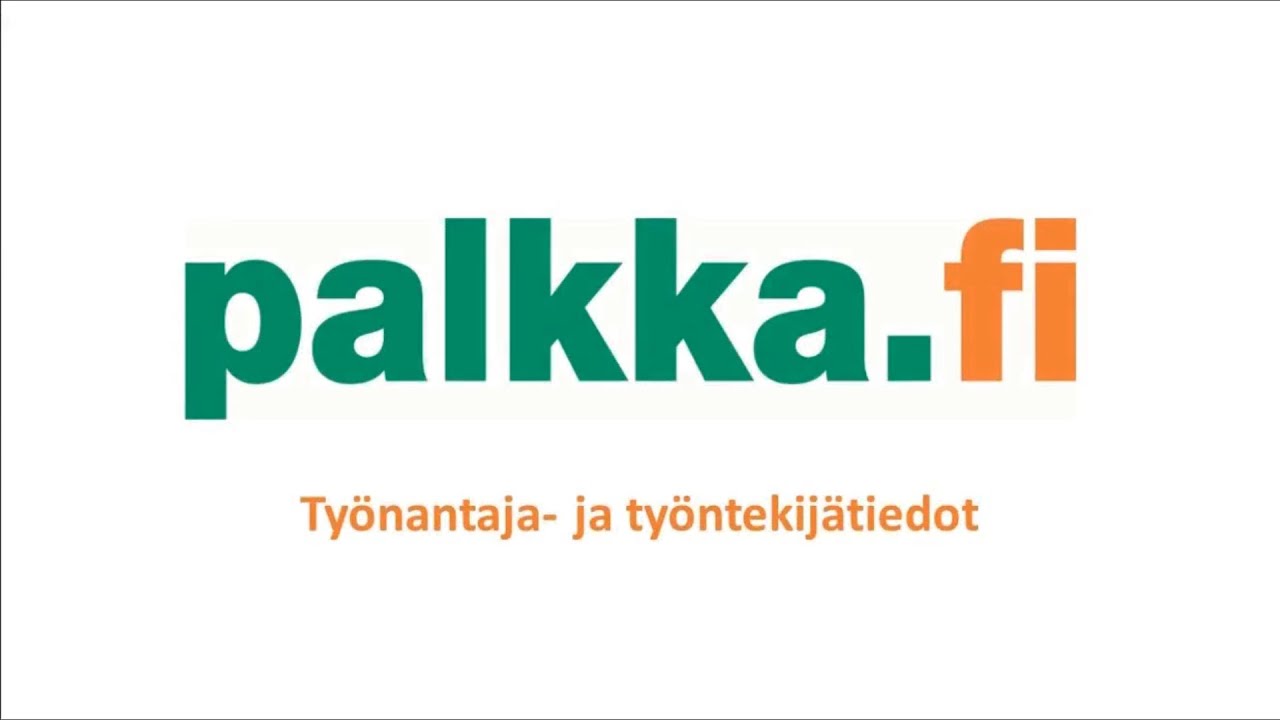 Palkka.fi yrityksille: työnantaja- ja työntekijätiedot (2/5)