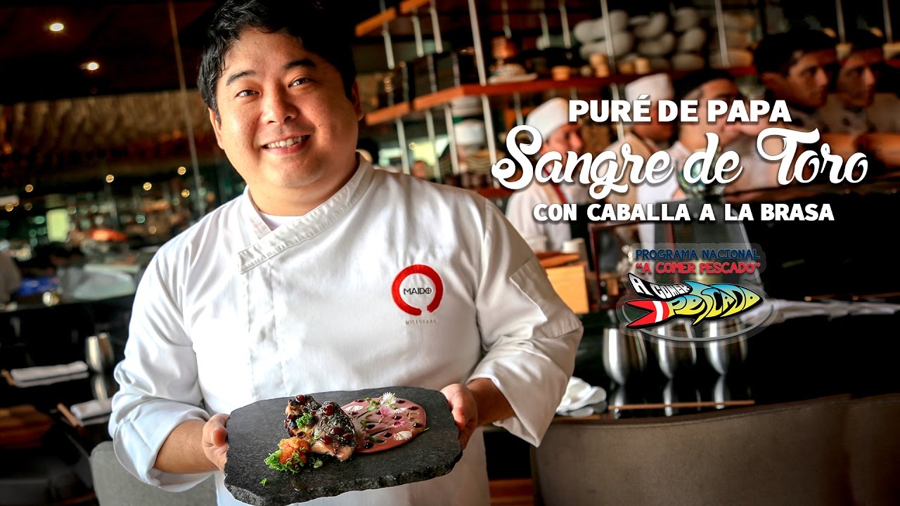 Micha te enseña a preparar 'Puré de papa sangre de toro con caballa a la brasa'