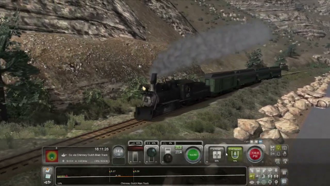 Train Simulator - Clear Creek Passenger, Part I