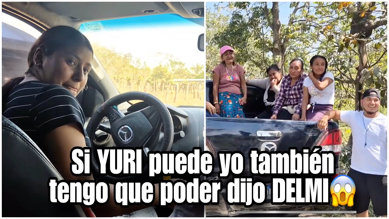 Fuerte mensaje DELMI le muestra a POLLO que ella es mejor que su mujer manejando 😱