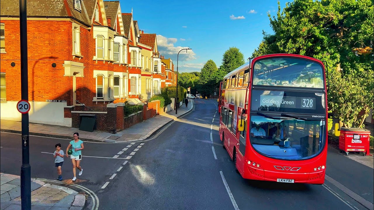 A Sunny Day Bus Ride in London to 🚌Oxford Street.