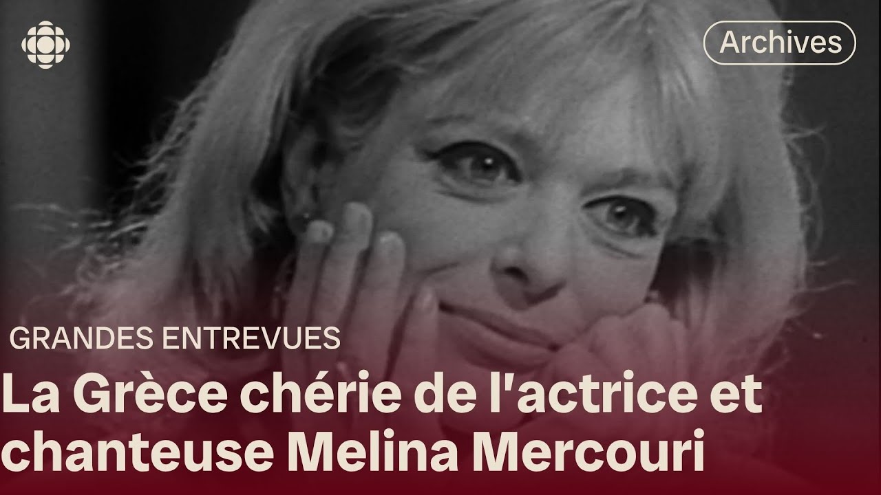 En 1968, Melina Mercouri au «Sel de la semaine»