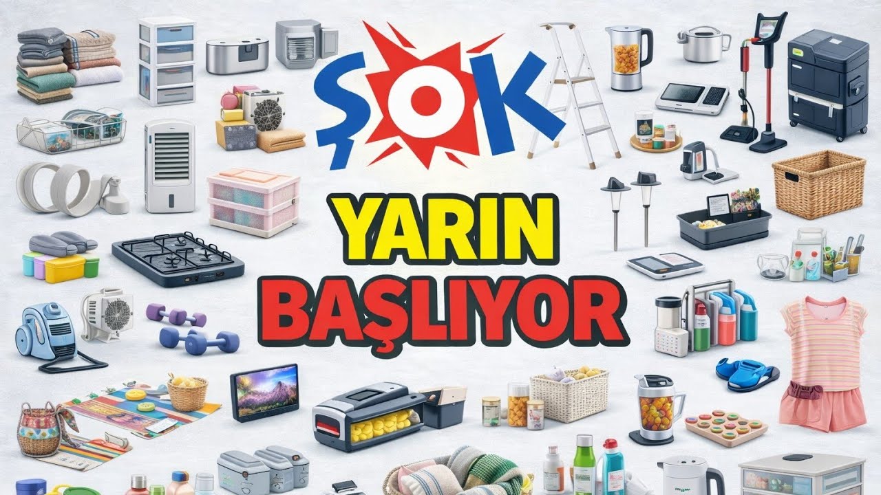 RESMİ KATALOGDAN ✅ | ŞOK 18 ŞUBAT 2026 AKTÜEL ÜRÜNLER | EV | ŞOK MARKET