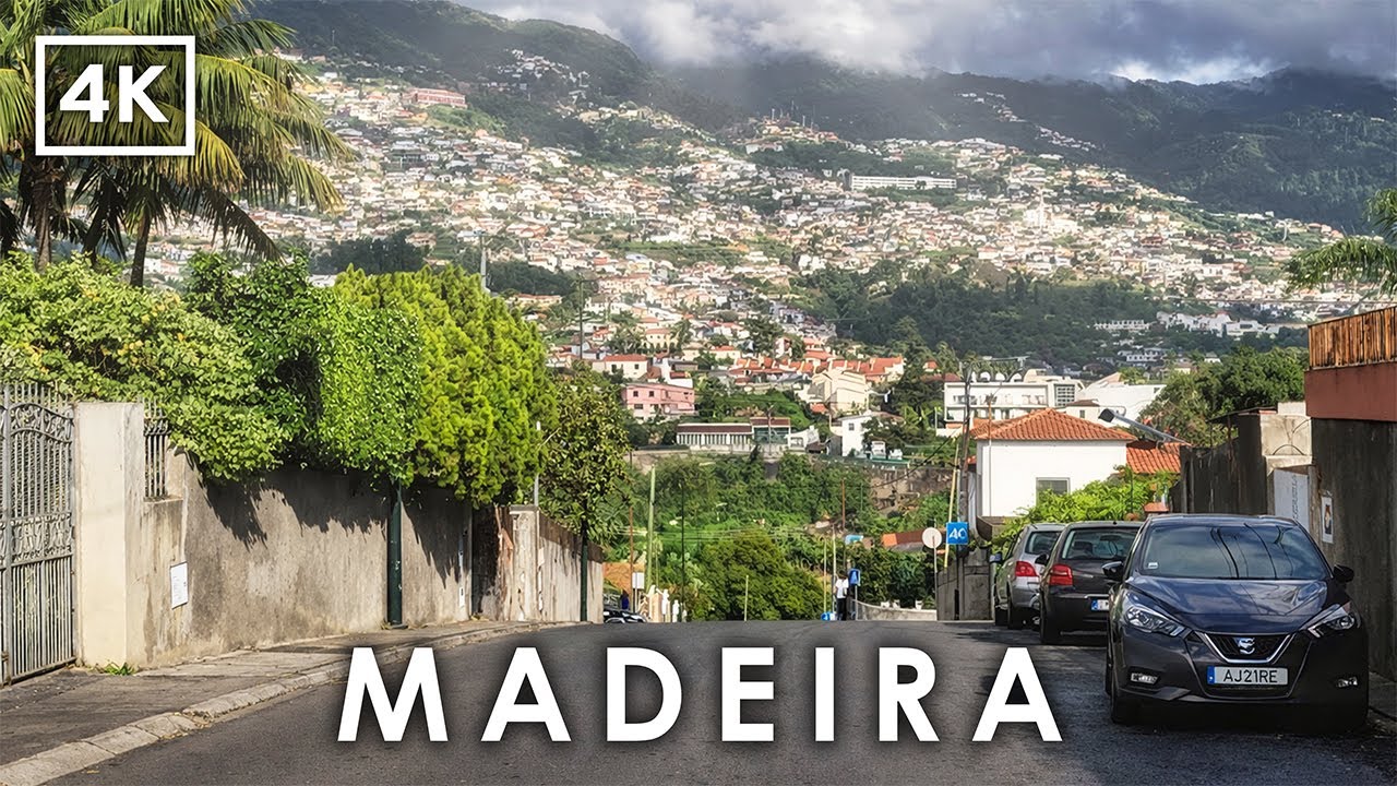 One of Portugal’s Most Beautiful Cities 🇵🇹 | Funchal in 4K Scenic Drive
