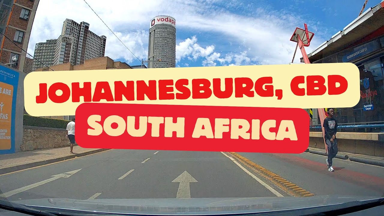 [4K] Driving through Johannesburg CBD in 2024 | Braamfontein to Hyde Park, South Africa