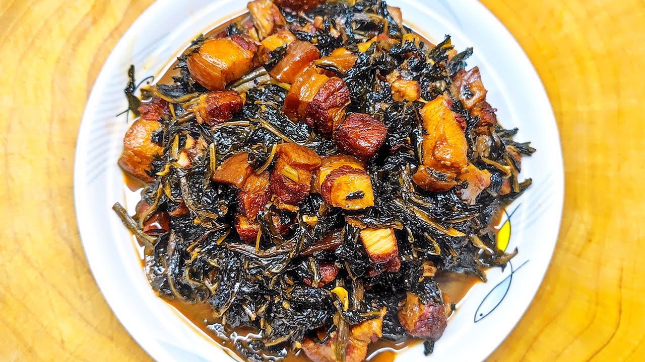 好吃又下饭的梅干菜烧肉，醇香微甜入口即化