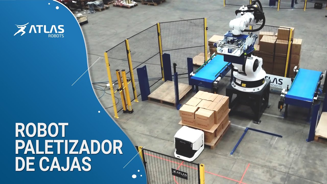 Así es como funciona nuestra instalación robótica con AGV y enfardadora