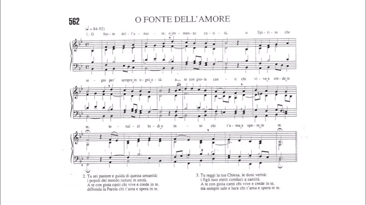 O fonte dell'amore