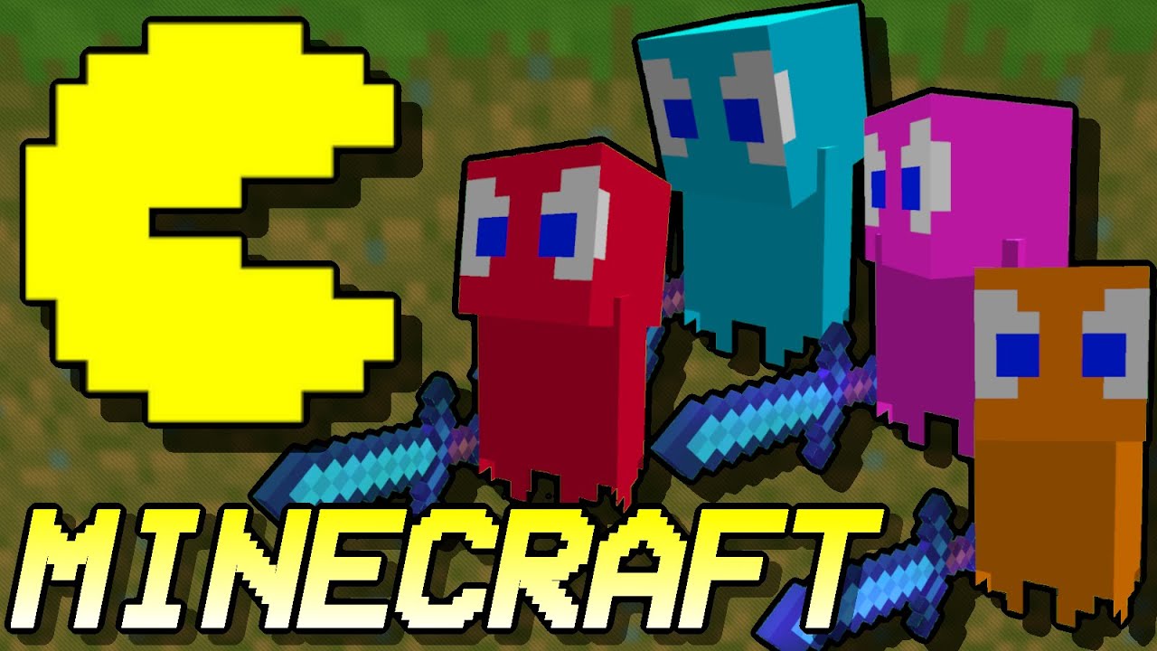 PAC-MAN IN MINECRAFT