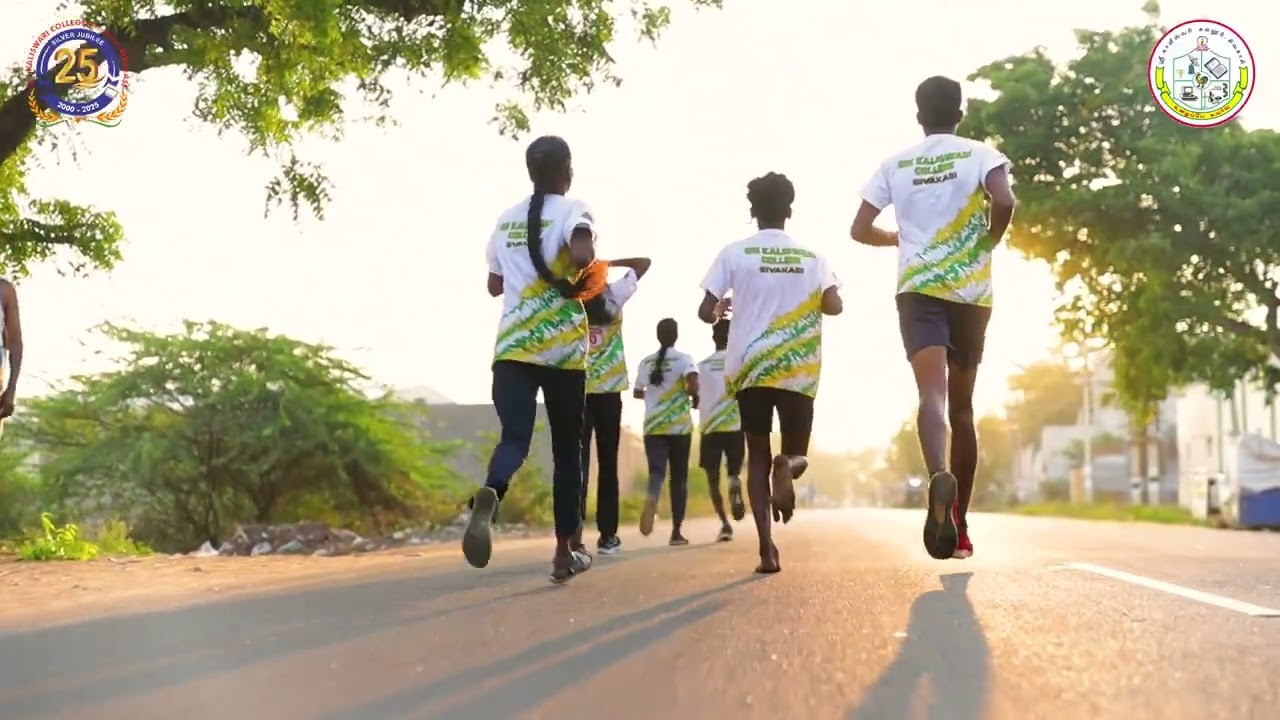 SKC Mini Marathon - sri Kaliswari College Sivakasi 2025 #college #marathon #trending
