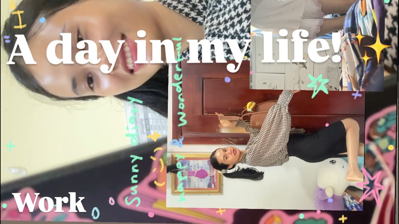 A day in my life✨ | work 💻 eat 🥛 Unboxing 🛍️| 