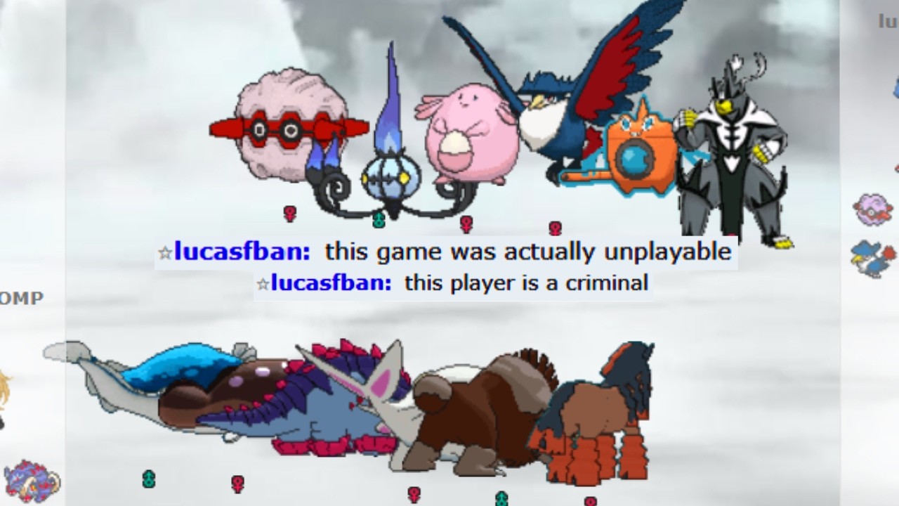 FULL CHOICE BANDED HEAVY WEIGHT POKEMON TEAM WAS TOO MUCH FOR THIS KID ON POKEMON SHOWDOWN!