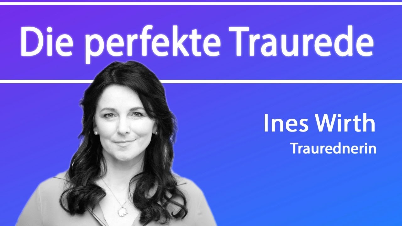 Anleitung zur perfekten Traurede // Ines Wirth