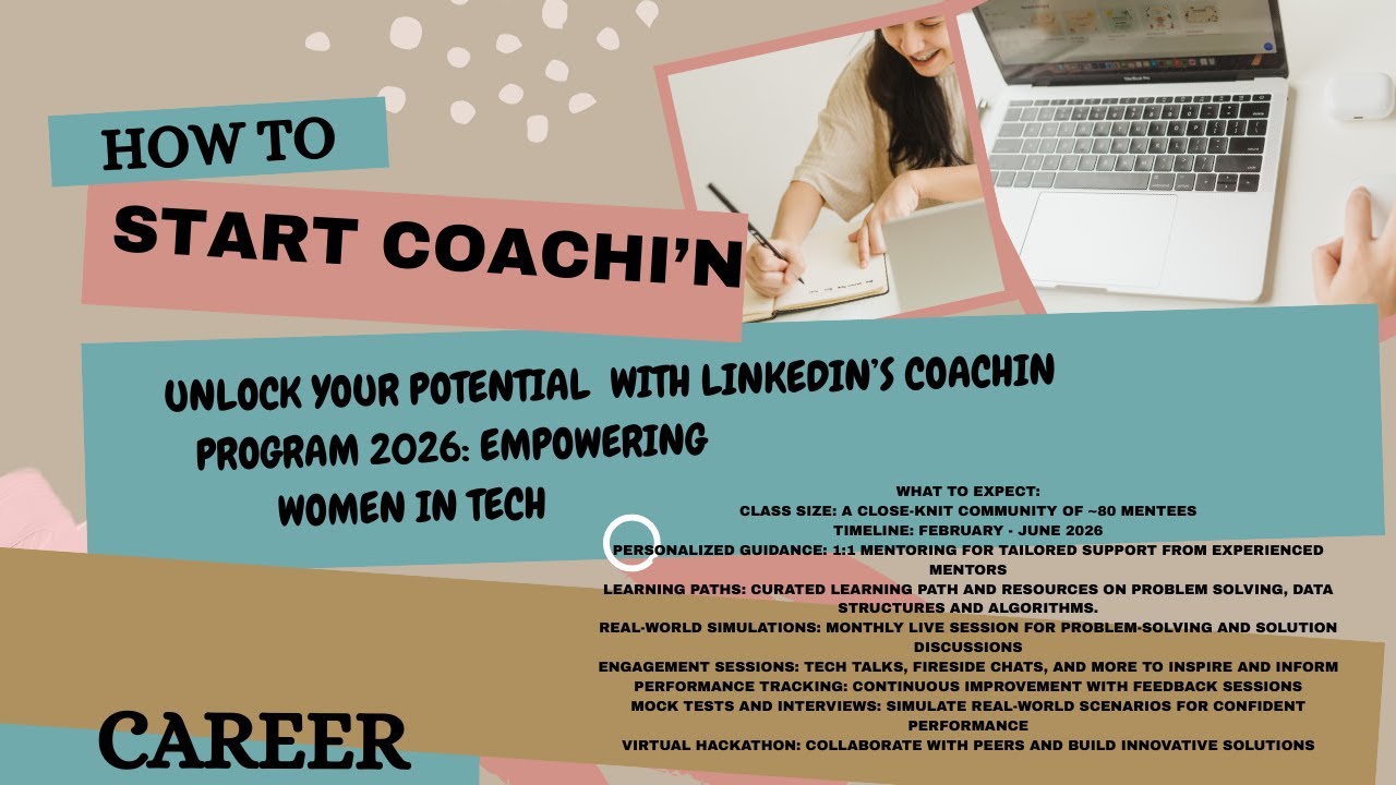 🚀 LinkedIn CoachIn Program 2026 | Women in Tech Opportunity