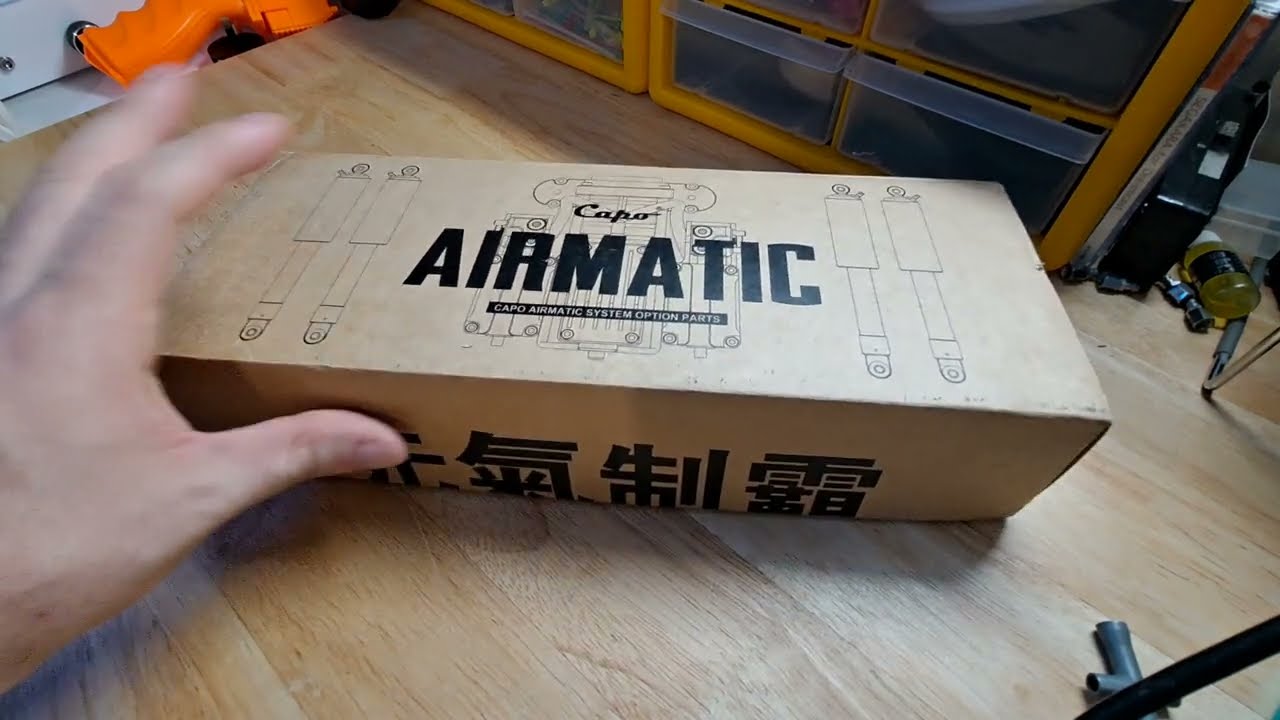 Capo Racing Airmatic V2 rc air suspension system Unboxing
