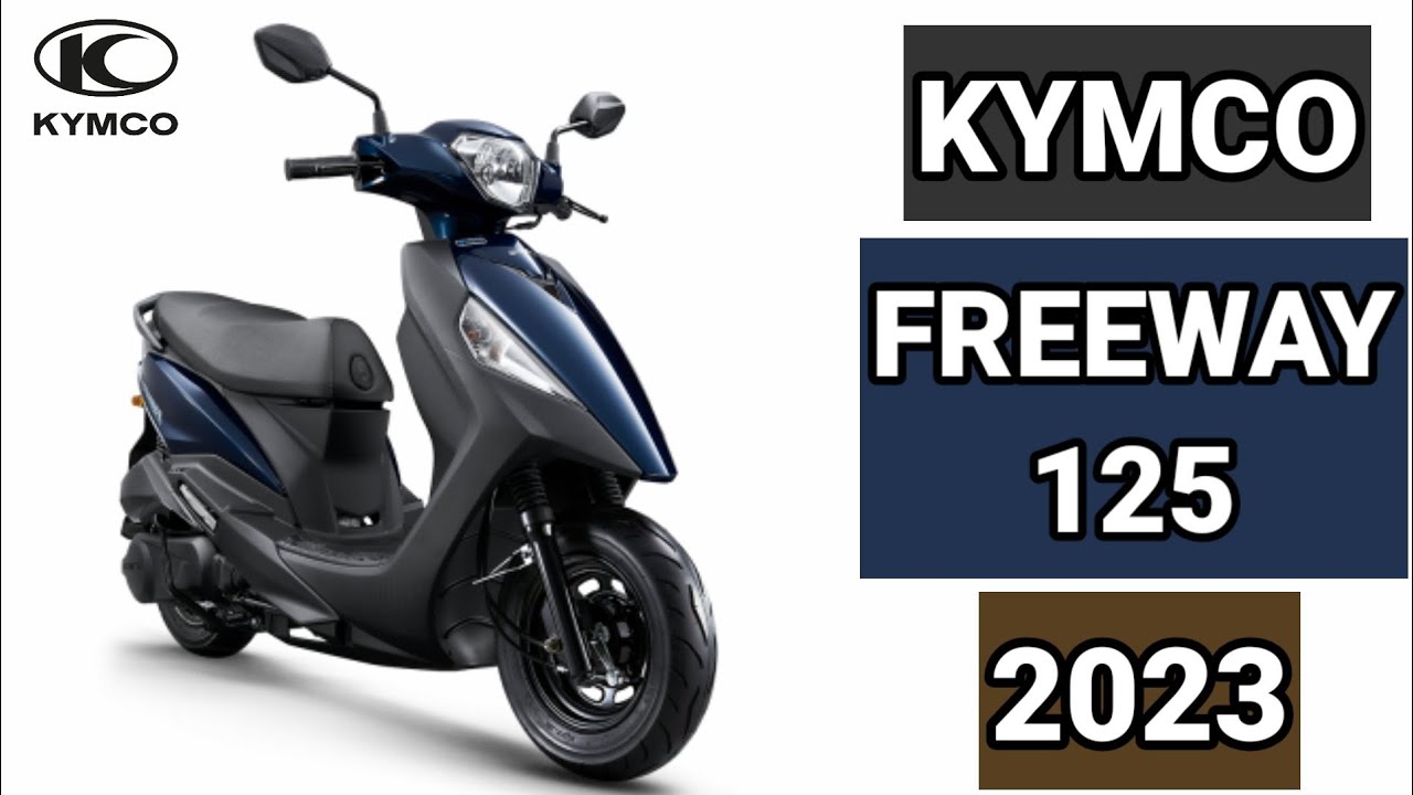 KYMCO FREEWAY 125 2023 FEATURES AND TECHNICAL DESIGN COLORS
