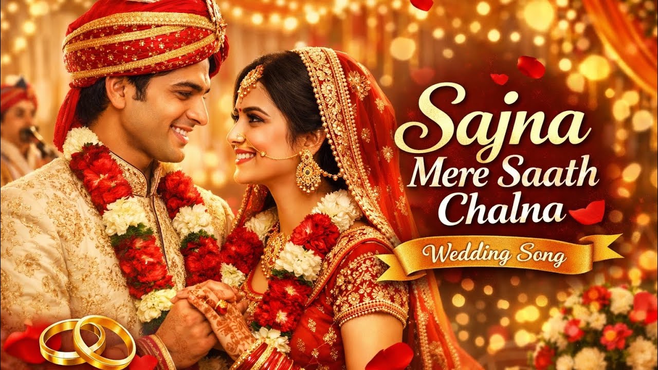 Indian Wedding Love Song 💍 | Sajna Mere Saath Chalna | 90s Romantic Duet 2026
