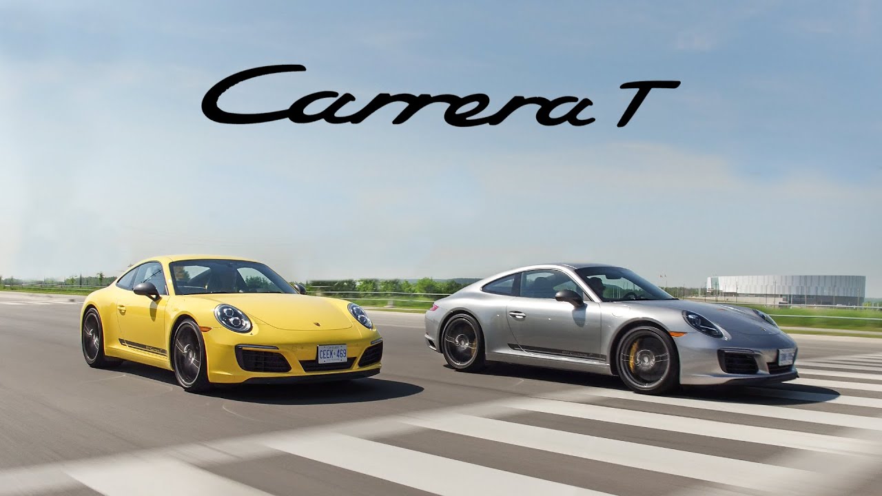 Обзор Porsche 911 Carrera T 2018 года с механической коробкой передач и PDK — The Purist Porsche