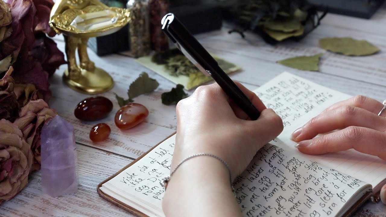 ASMR Pen Writing You a Letter | Whisper & No Talking
