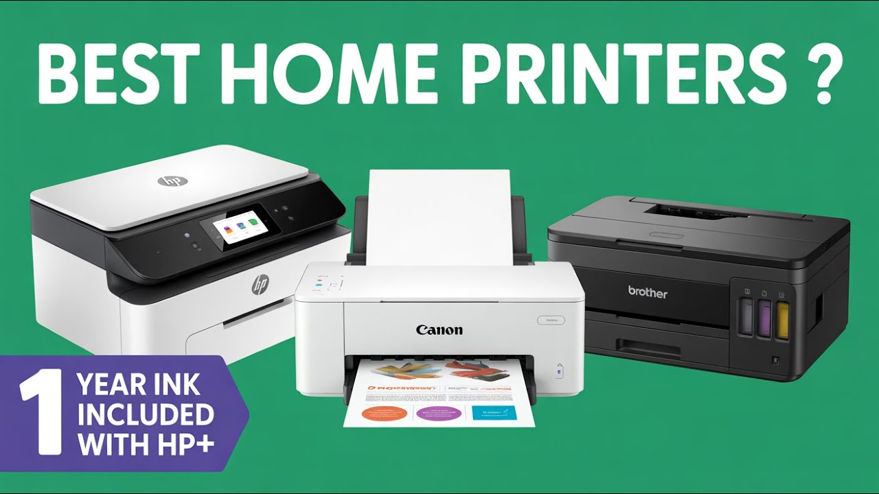 TOP 5 Best Home Printers of 2026