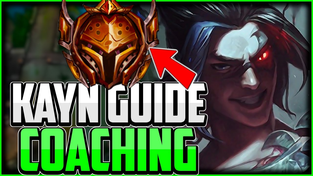 HOW TO CARRY WITH KAYN JUNGLE [Bronze Coaching] | Kayn Jungle Guide - KingStix Challenger Coaching