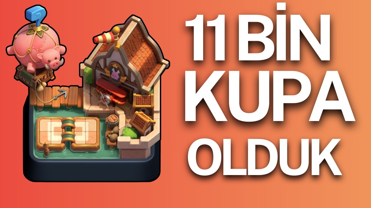 2.6 İLE HEDEF ON İKİ BİN KUPA!!! #clashroyale