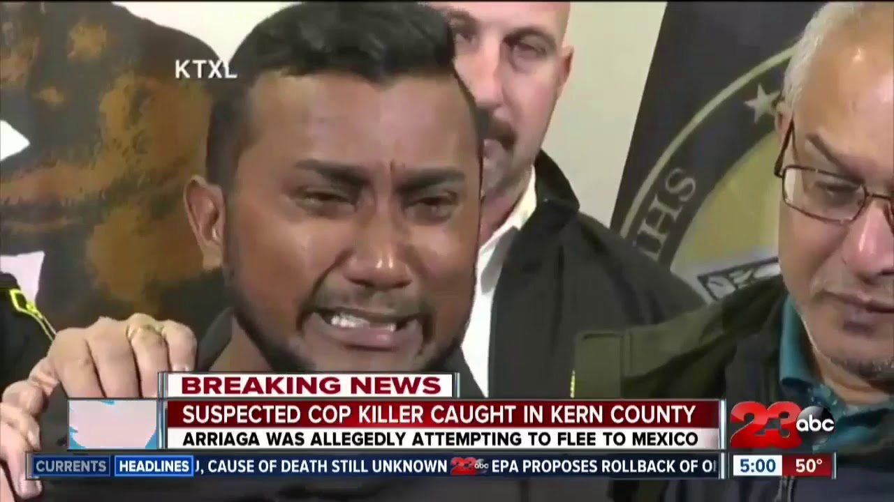 Suspected cop killer caught in Kern County