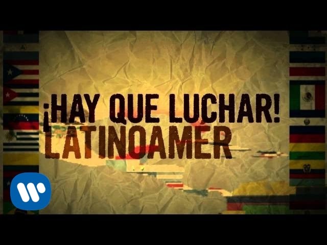 Maná - Latinoamérica  (Lyric Video)