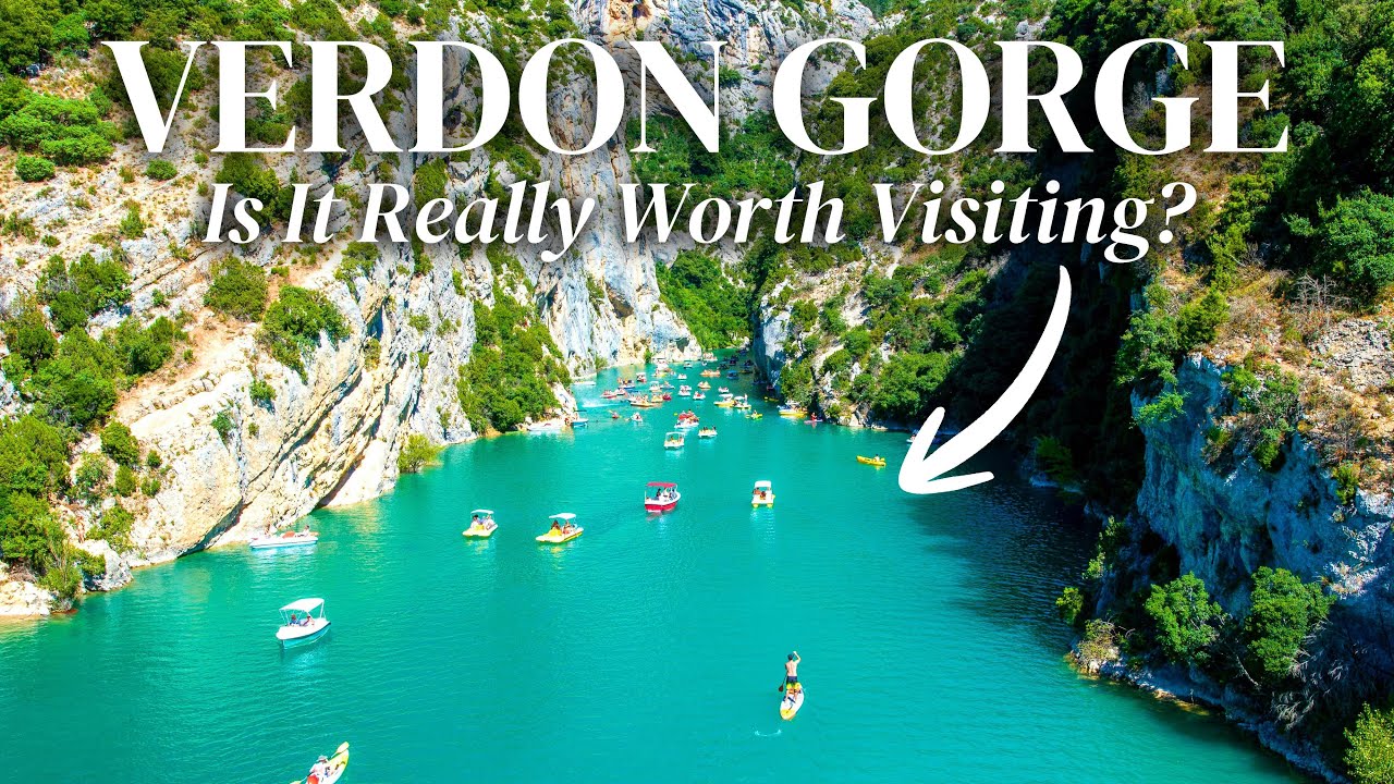 Verdon Gorge, France 🛶 Don’t skip this when visiting Provence! (+ a visit to Moustiers-Sainte-Marie)