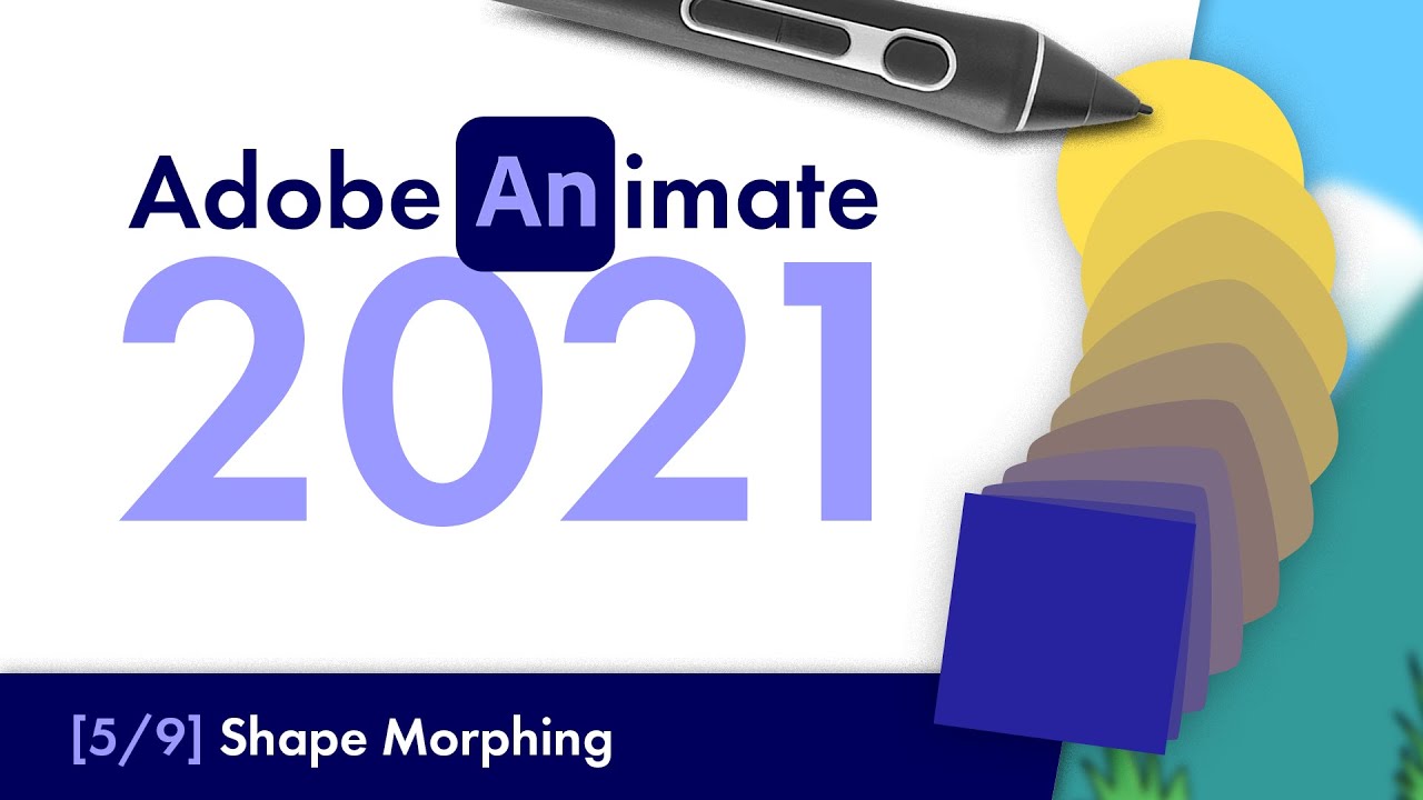 Adobe Animate 2021: Shape Morphing [#5] | Beginners Tutorial