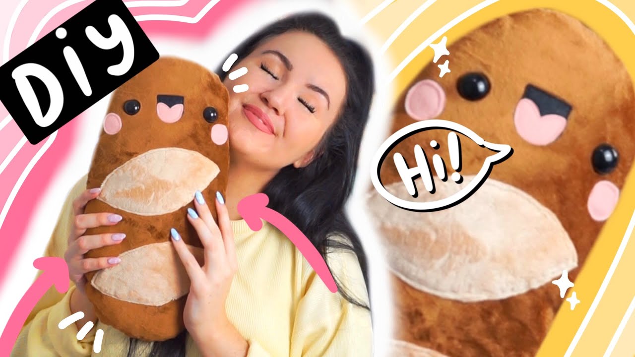 DIY baguette boi plush