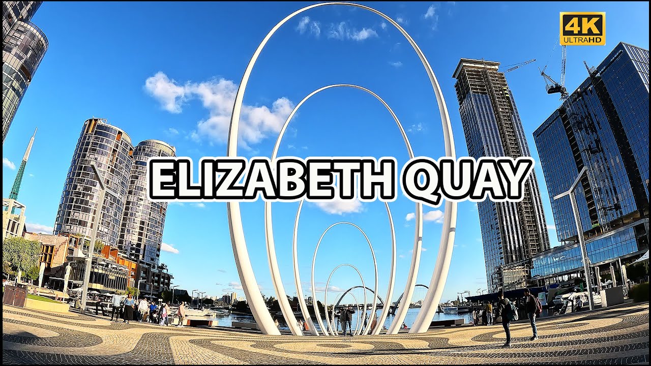 AUSTRALIA - PERTH - ELIZABETH QUAY The Man Made Artificial Land #walkingtour @Tripadvisor​