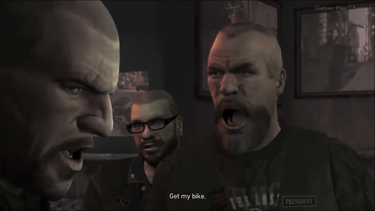 GTA TLAD - Clubhouse Lost MC Johnny and Billy