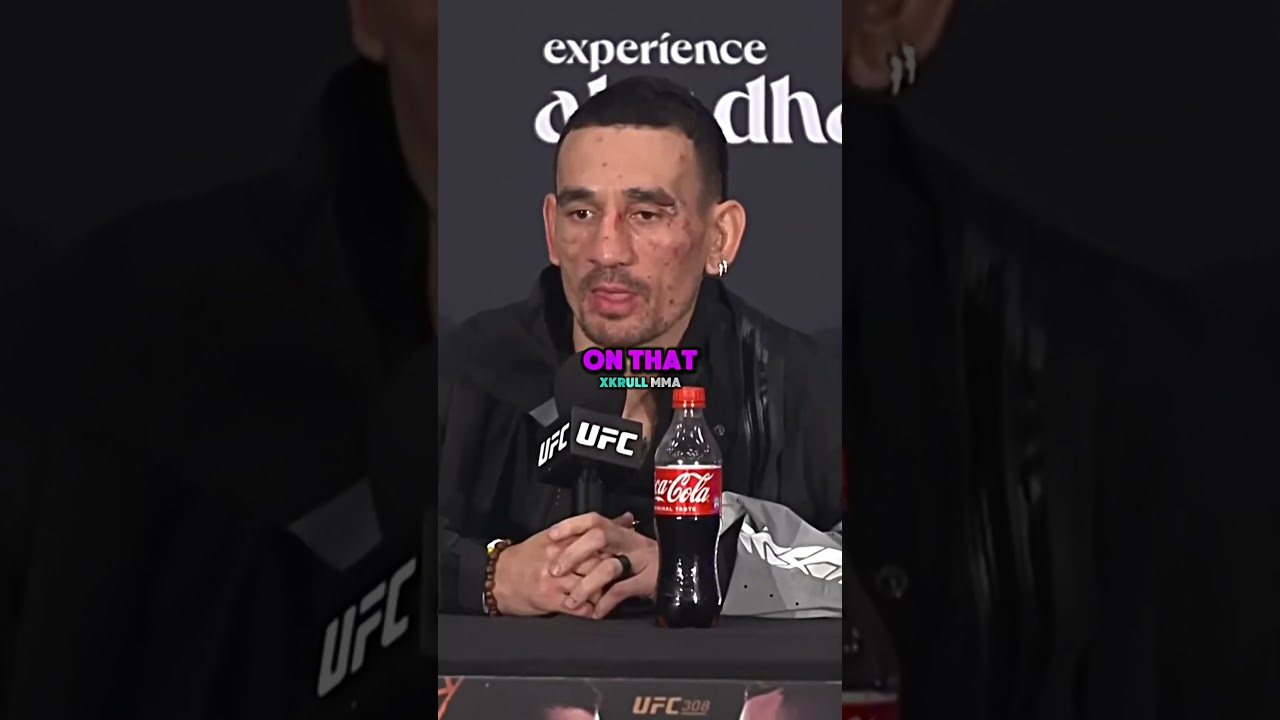 ⚔️Макс отреагировал на то, что Топурия сгибает пояс BMF🌹