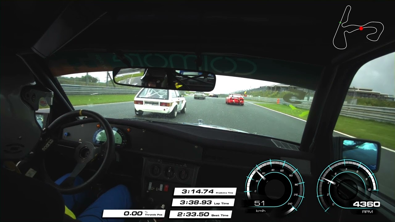YTCC Race 2 Zandvoort Summer Trophy Vienne Renes met de MB 190