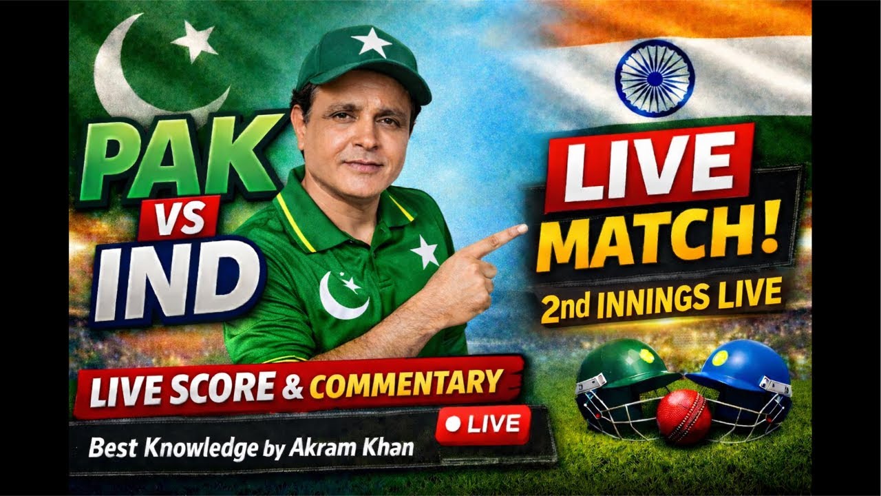 PAK VS IND LIVE MATCH TODAY || Live score & commentary T20 World Cup || by Akram khan