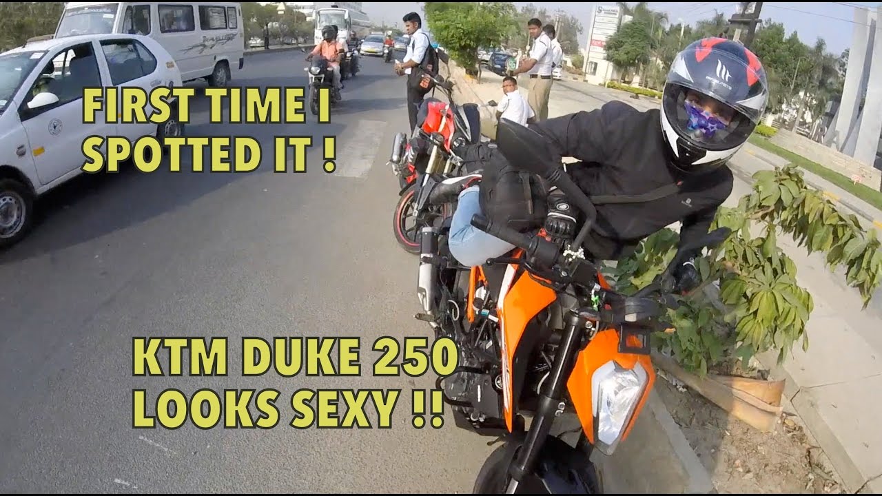 Bangalore reactions 34: KTM DUKE 250 + COUPLE BOUGHT A NEW BIKE COZ OF ME!
