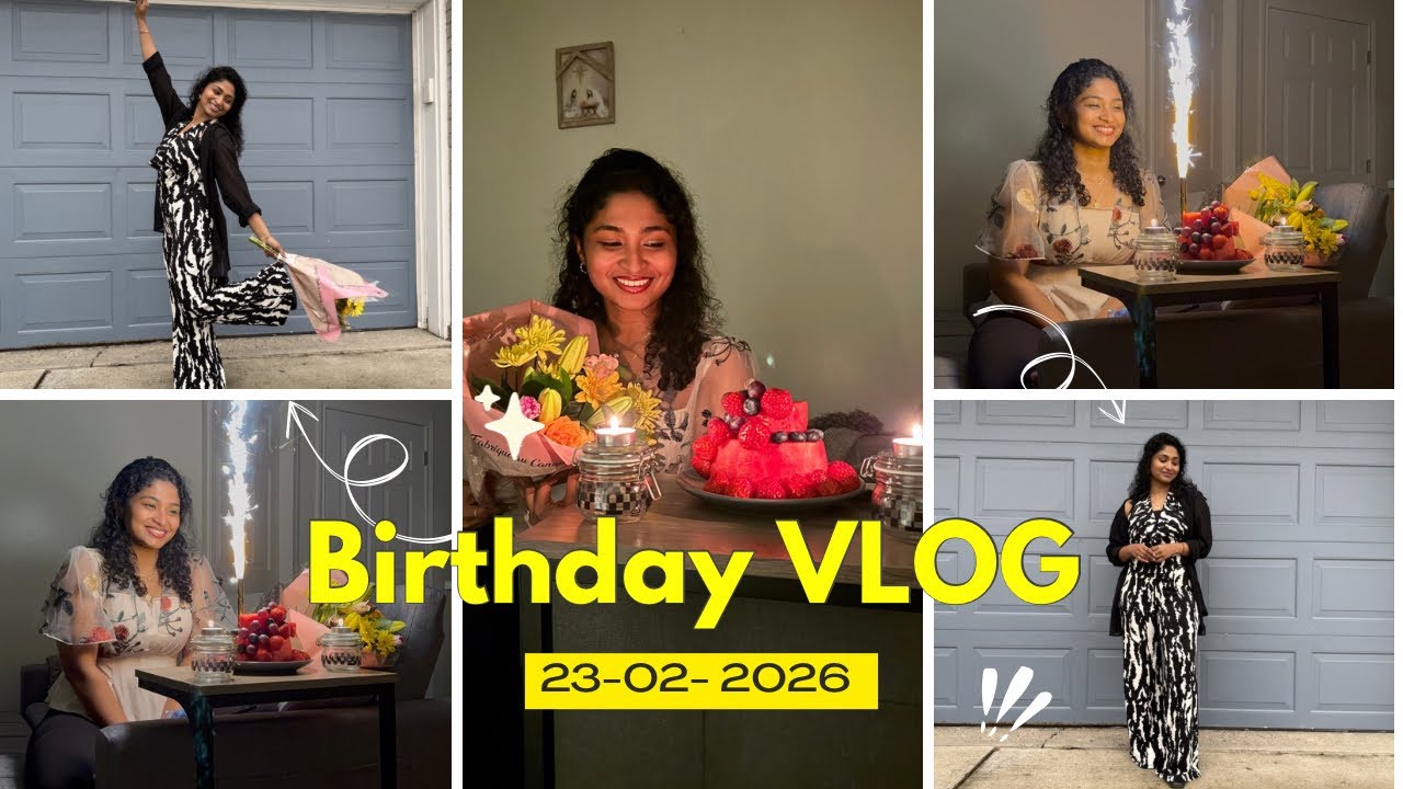 BirthdayVibes, Miles away from family 💕 Self-care & choosing Joy | Cynthia Vinolin