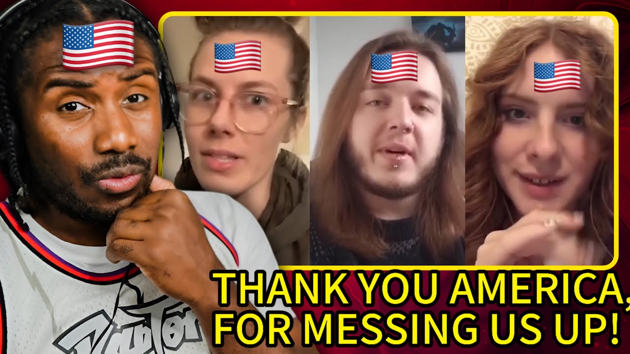 American reacts to 