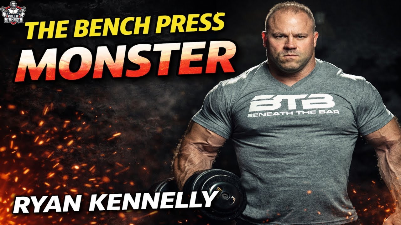 How Ryan Kennelly Turned Bench Pressing Into Pure Violence