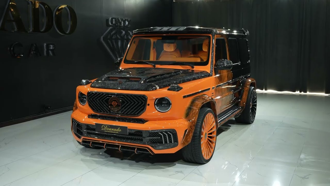 Engineering Darkness | The Mercedes-Benz G8X Rage Ascends the Throne at Dourado Luxury Car Dubai