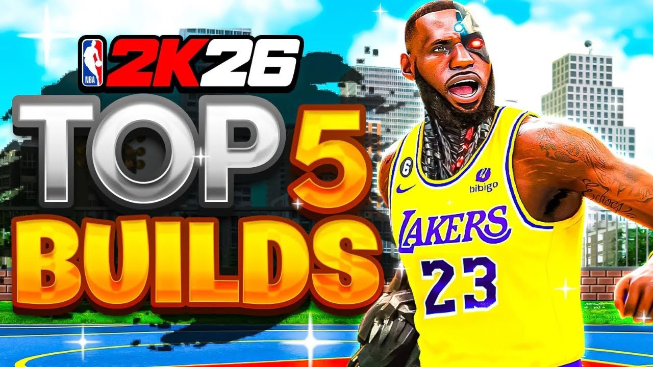 ТОП-5 ЛУЧШИХ СБОРОК ДЛЯ NBA 2K26 🔥 САМЫЕ СИЛЬНЫЕ ЛУЧШИЕ СБОРКИ! ЛУЧШАЯ СБОРКА 2K26
