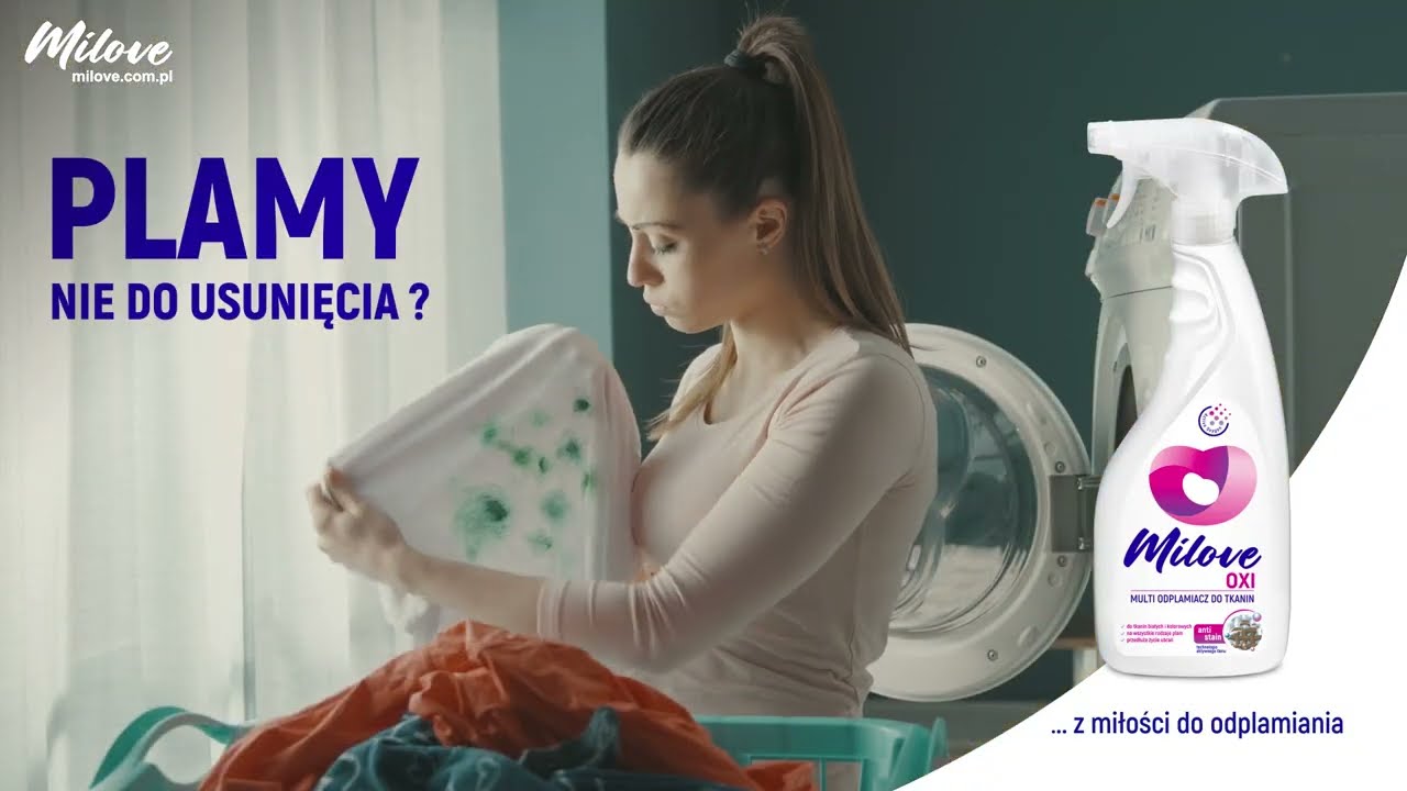 Milove OXI - najlepszy spos&oacute;b na plamy !