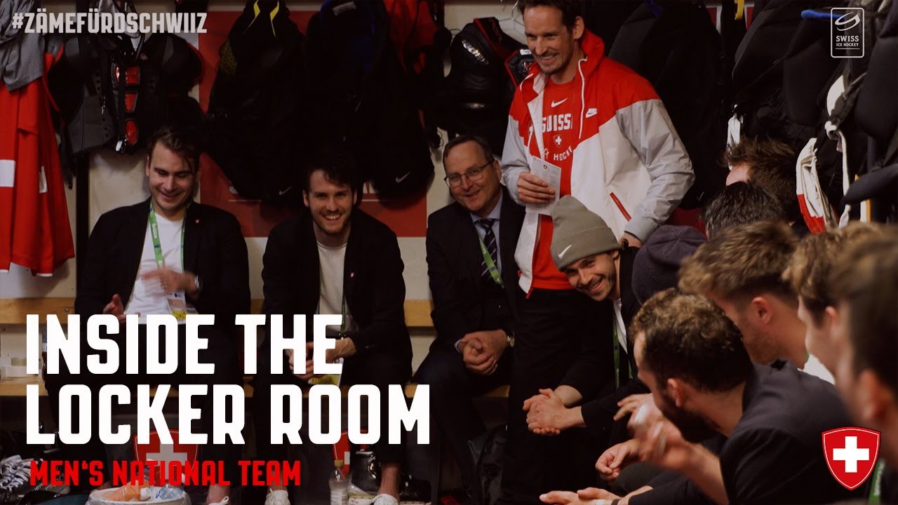 Inside the Locker Room | Switzerland vs Denmark | IIHF Worlds 2022