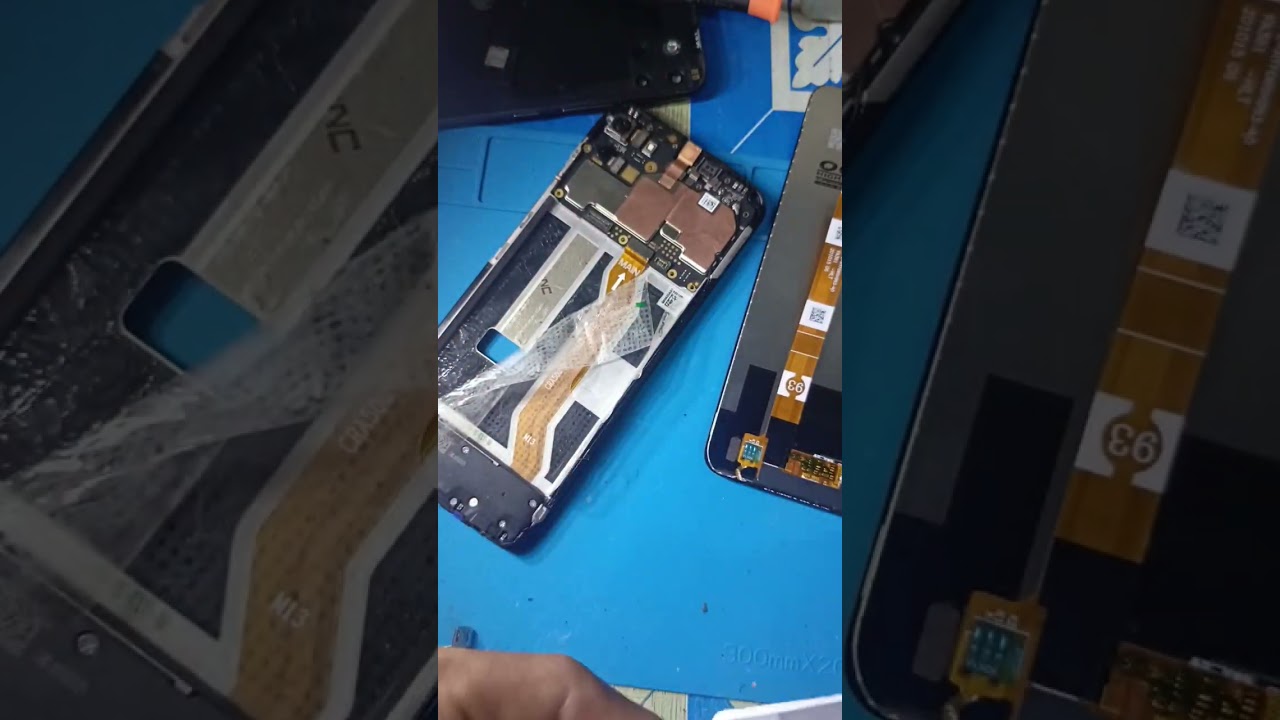 Pasang lcd realme c11..ganti baru lcd realme