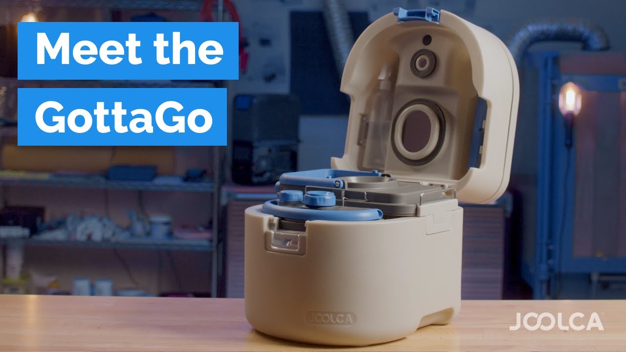 Meet the Joolca GottaGo | Modular separating portable toilet - Chemical | Bag | Composting