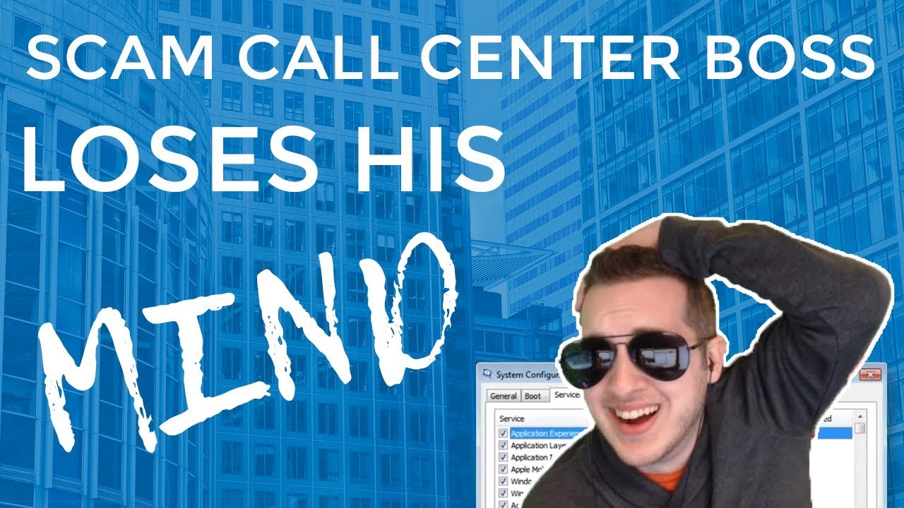 Scam Call Center Boss Loses His Mind